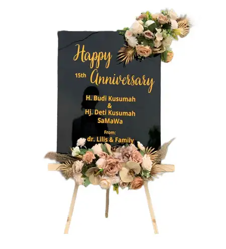 Papan Bunga Akrilik Penyengat